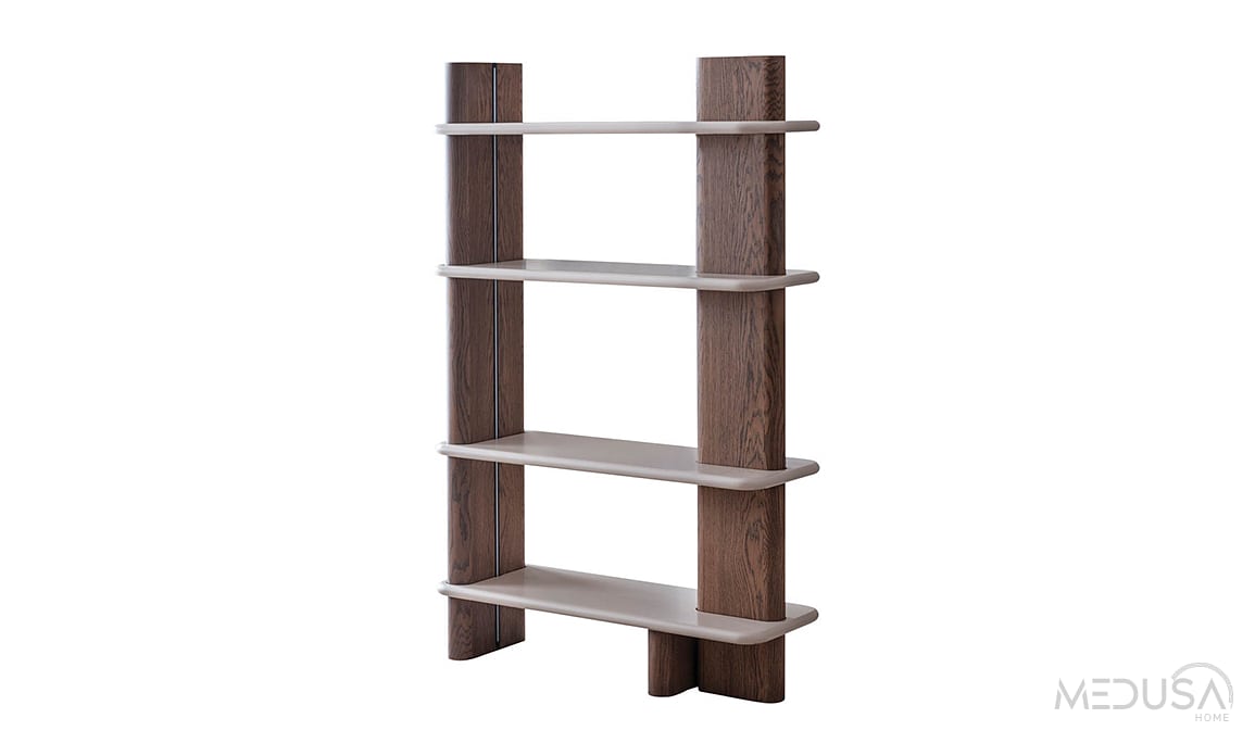 Medusa Home Mobilya - Matilda Ceviz Kitaplık