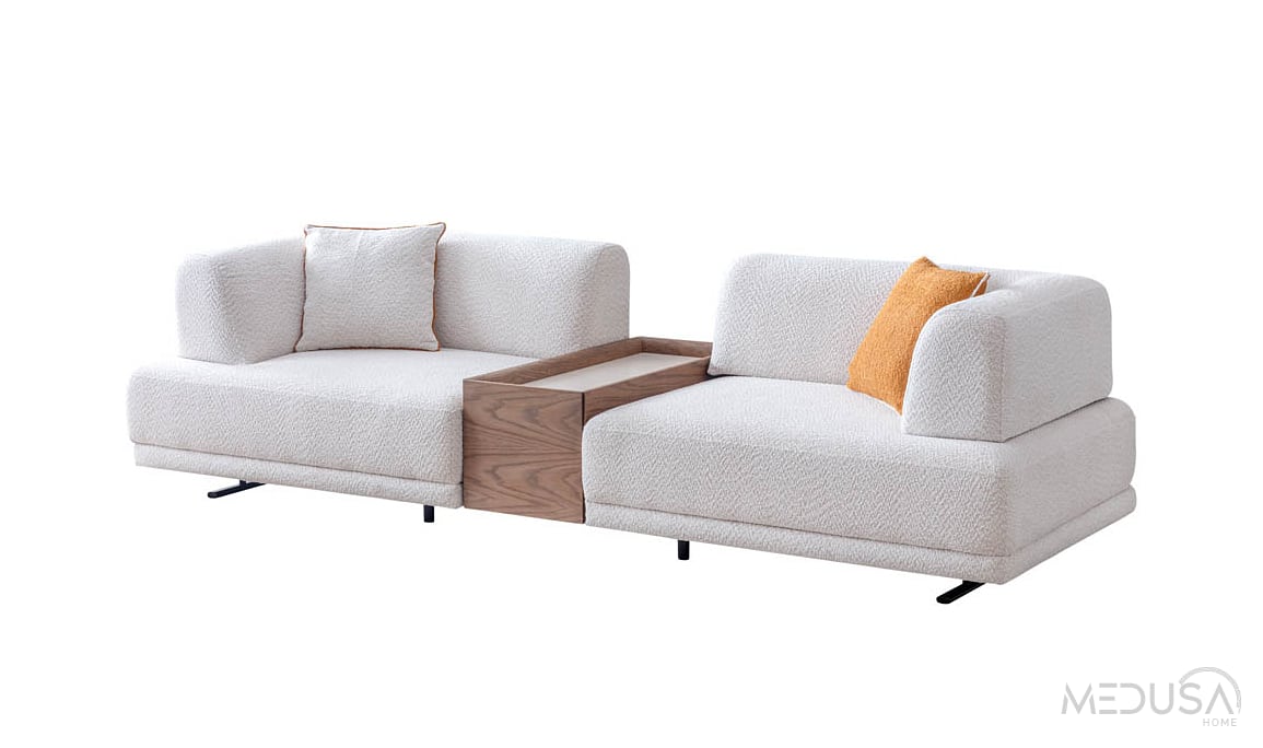 Medusa Home Mobilya - Matilda Ceviz Koltuk Takımı