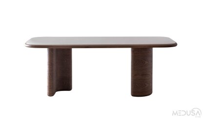 Medusa Home Mobilya - Matilda Ceviz Yemek Masası