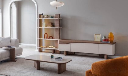 Medusa Home Mobilya - Matilda Ceviz Yemek Odası