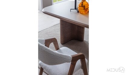 Medusa Home Mobilya - Matilda Ceviz Yemek Odası