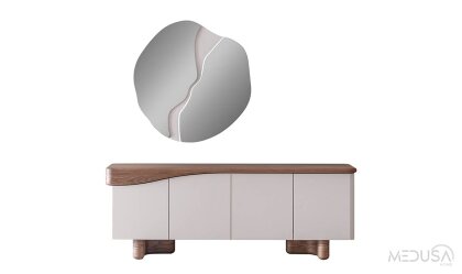 Medusa Home Mobilya - Matilda Ceviz Yemek Odası