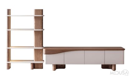 Medusa Home Mobilya - Matilda Ceviz Yemek Odası