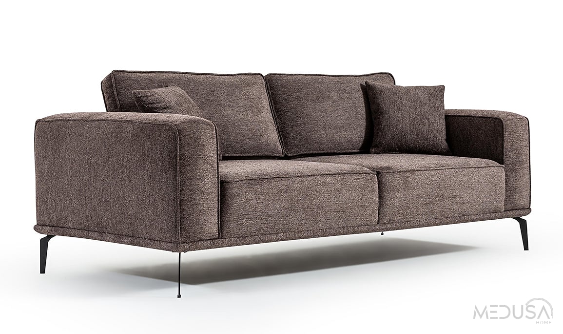 Medusa Home Mobilya - Mauro Üçlü Koltuk