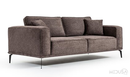 Medusa Home Mobilya - Mauro Üçlü Koltuk