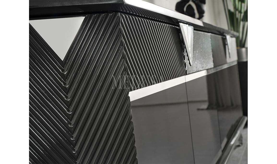 Medusa Home Mobilya - Max Antrasit-Silver Konsol