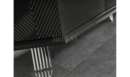 Medusa Home Mobilya - Max Antrasit-Silver Konsol
