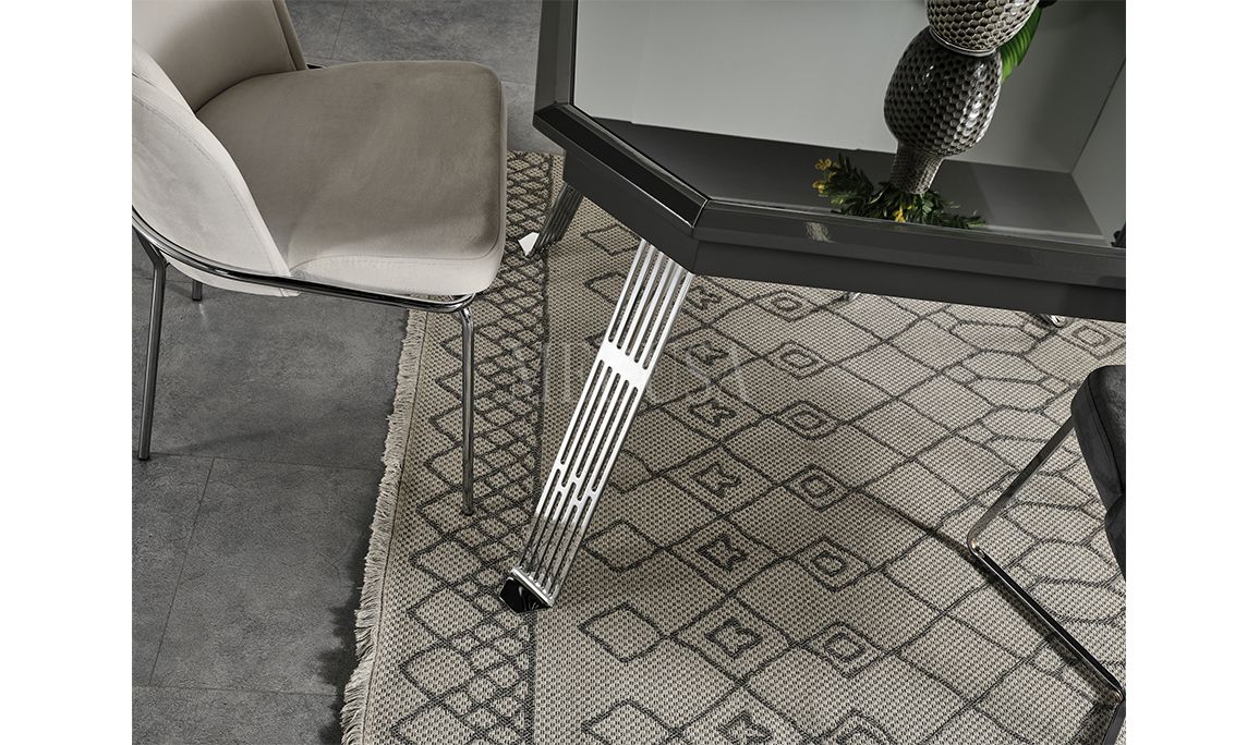 Medusa Home Mobilya - Max Antrasit-Silver Sandalye 01