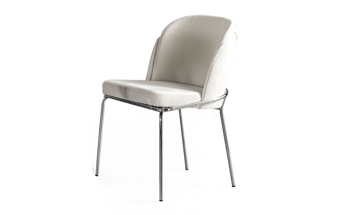 Medusa Home Mobilya - Max Antrasit-Silver Yemek Masası