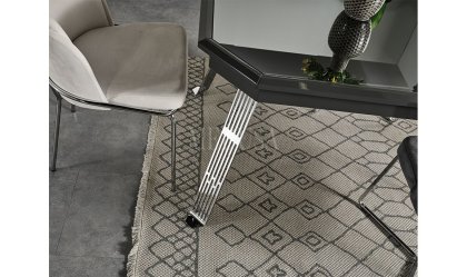 Medusa Home Mobilya - Max Antrasit-Silver Yemek Odası