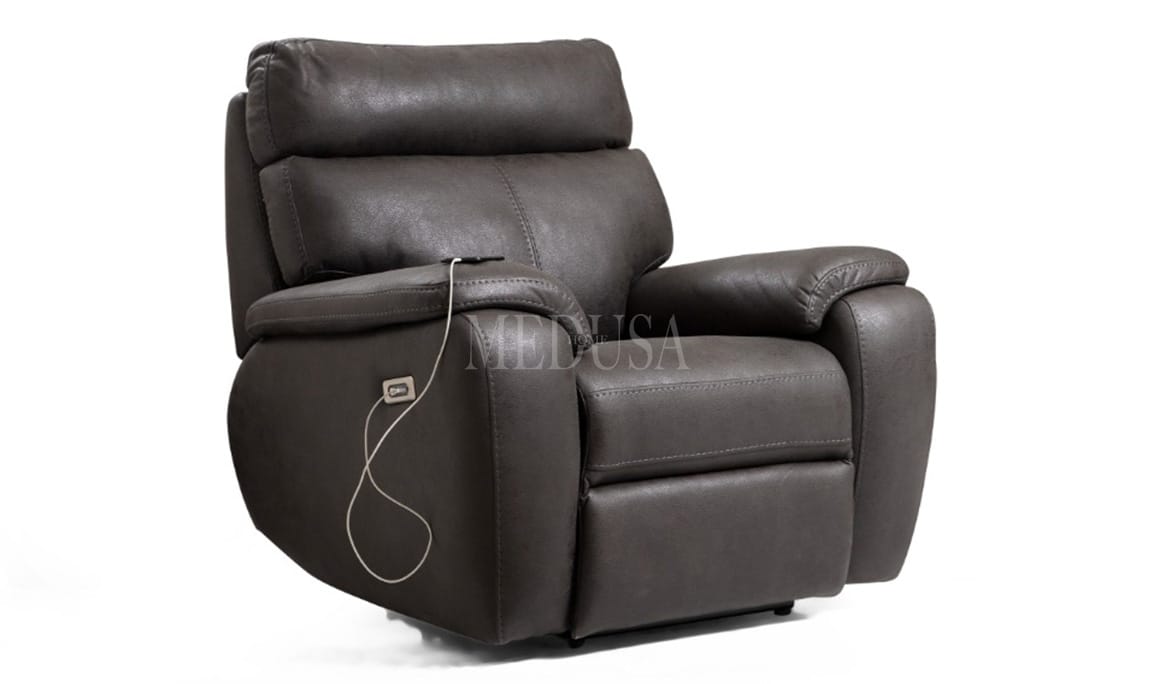 Medusa Home Mobilya - Maximo Motorlu Tv Koltuğu Antrasit