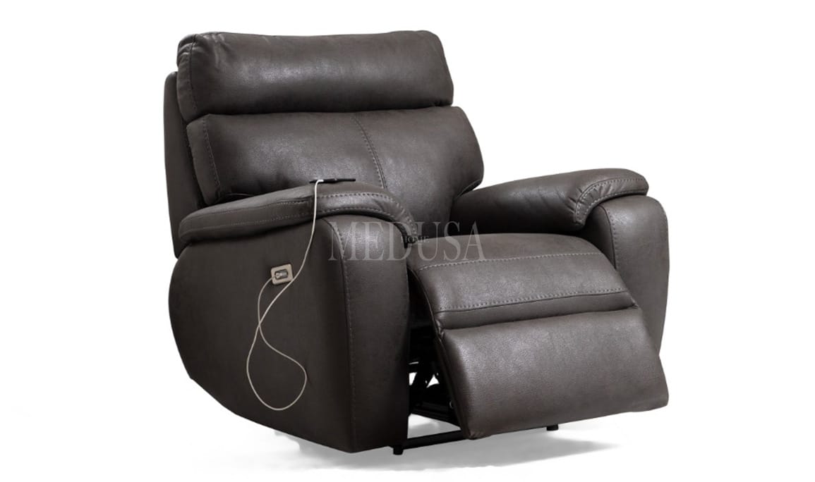 Medusa Home Mobilya - Maximo Motorlu Tv Koltuğu Antrasit