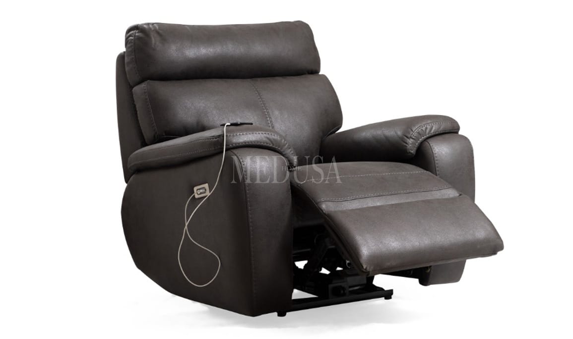 Medusa Home Mobilya - Maximo Motorlu Tv Koltuğu Antrasit