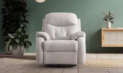 Medusa Home - Maxis Beyaz Berjer