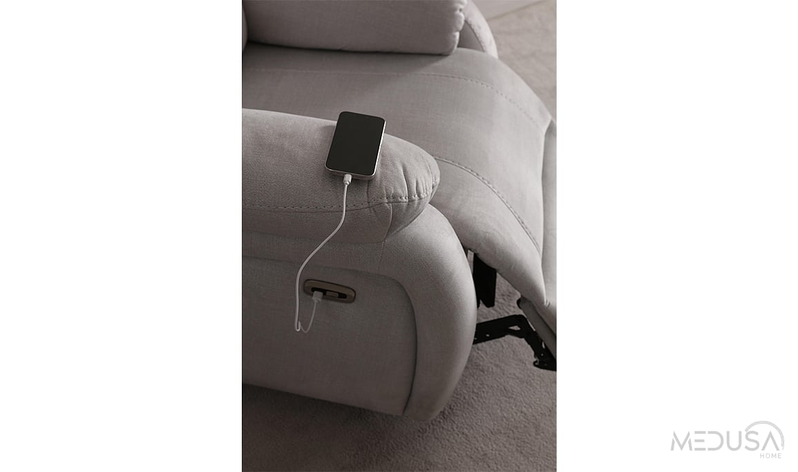 Medusa Home Mobilya - Maxis Beyaz Berjer