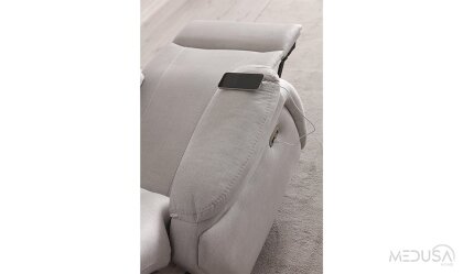 Medusa Home Mobilya - Maxis Beyaz Berjer