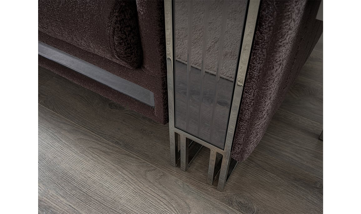 Medusa Home Mobilya - Maxxa Luxury Mürdüm Üçlü Koltuk