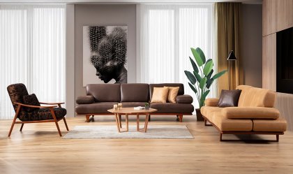 Medusa Home - Mayon Ahşap Koltuk Takımı Medusa Home - Mayon Ahşap Koltuk Takımı