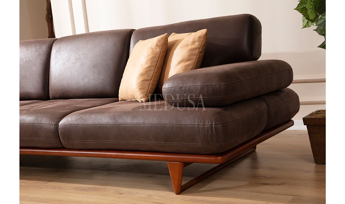 Medusa Home Mobilya - Mayon Ahşap Koltuk Takımı