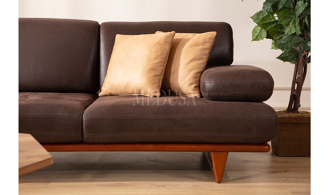 Medusa Home Mobilya - Mayon Ahşap Koltuk Takımı