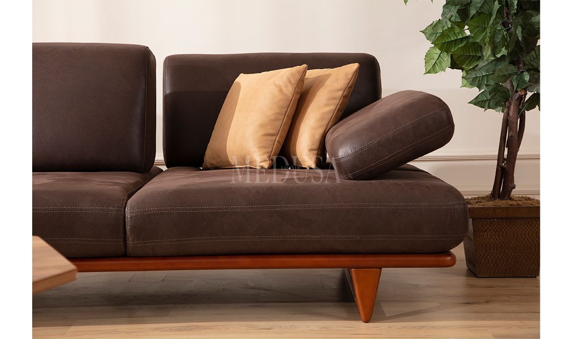 Medusa Home Mobilya - Mayon Ahşap Koltuk Takımı
