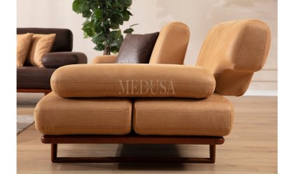 Medusa Home Mobilya - Mayon Ahşap Koltuk Takımı