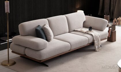 Medusa Home Mobilya - Mayon Natural Koltuk Takımı
