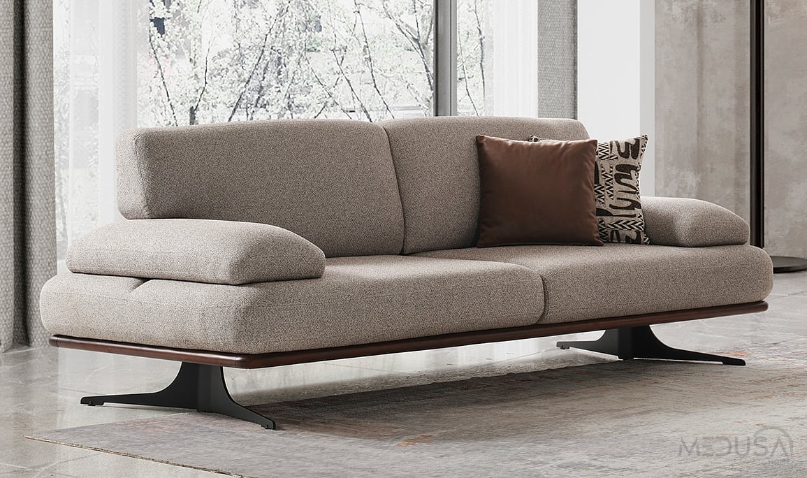 Medusa Home Mobilya - Mayon New Üçlü Koltuk