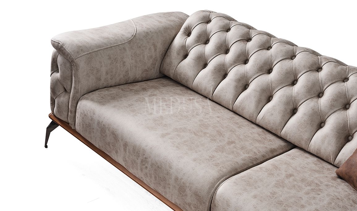 Medusa Home Mobilya - Melenia Üçlü Koltuk