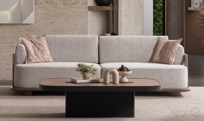 Medusa Home Mobilya - Melinda Üçlü Koltuk