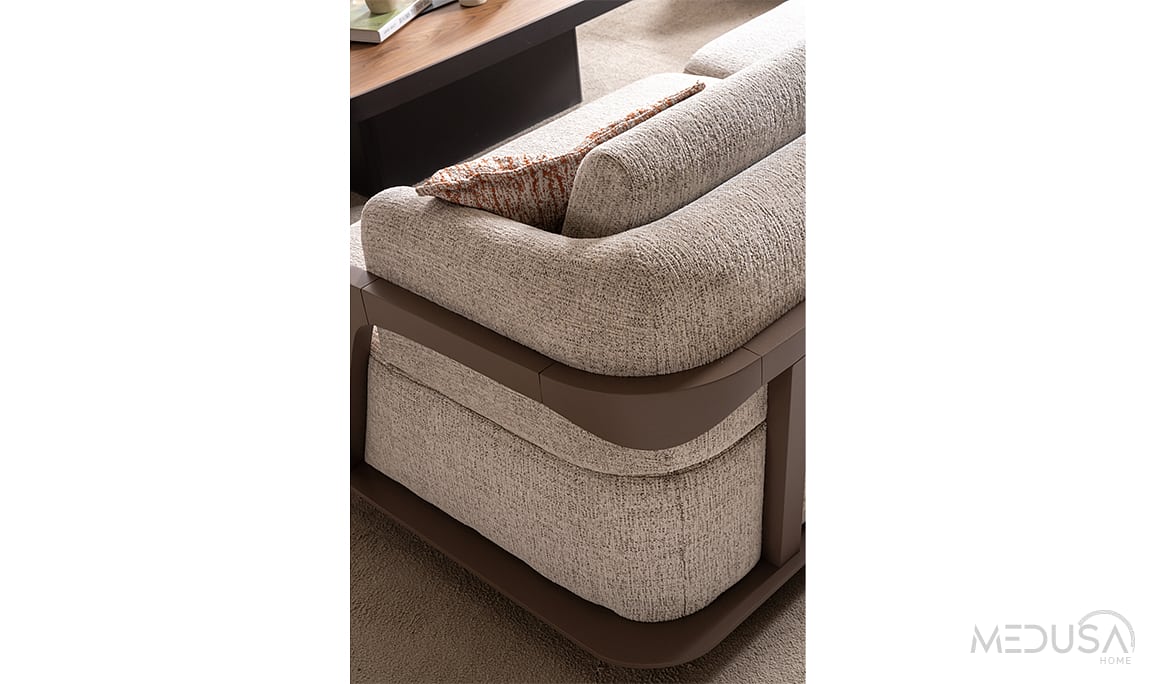 Medusa Home Mobilya - Melinda Üçlü Koltuk