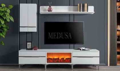 Medusa Home - Melis Şömineli Tv Ünitesi Medusa Home - Melis Şömineli Tv Ünitesi