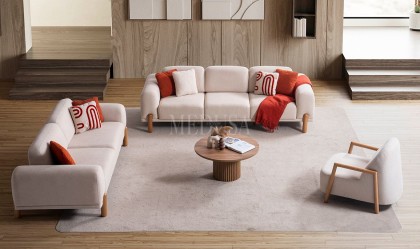 Medusa Home Mobilya - Mellow 4+3+1 Koltuk Takımı
