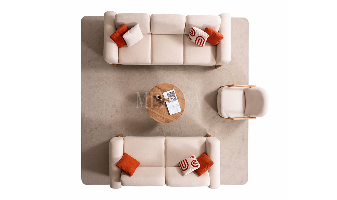 Medusa Home Mobilya - Mellow 4+3+1 Koltuk Takımı