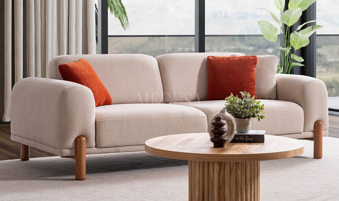 Medusa Home Mobilya - Mellow Üçlü Koltuk