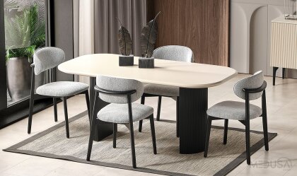 Medusa Home Mobilya - Melodi Yemek Masası - Sabit Yemek Masaları Medusa Home Mobilya - Melodi Yemek Masası - Sabit Yemek Masaları