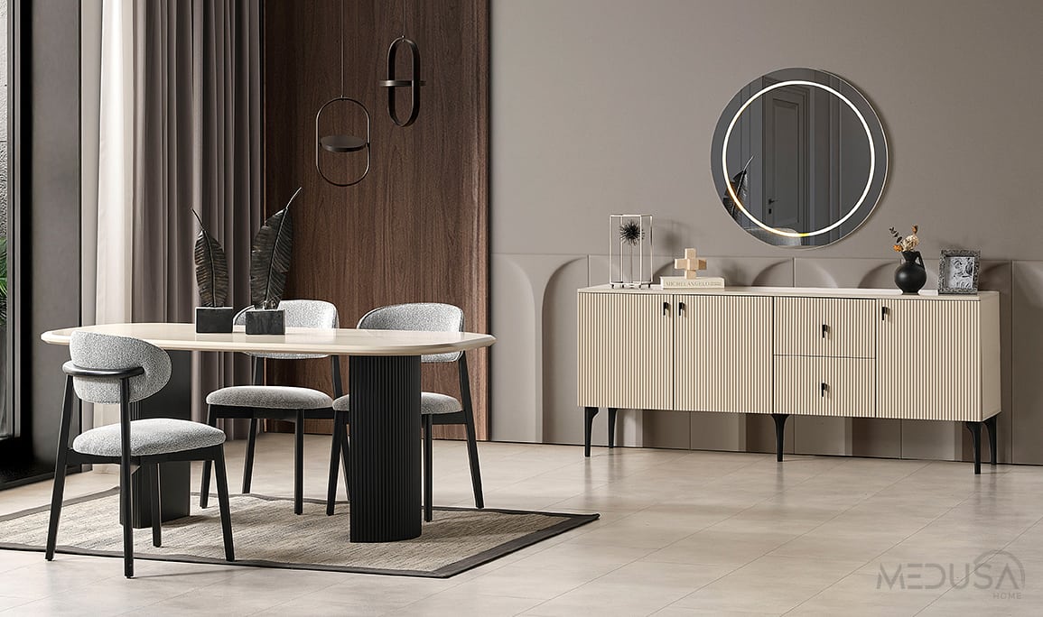 Medusa Home Mobilya - Melodi Yemek Odası