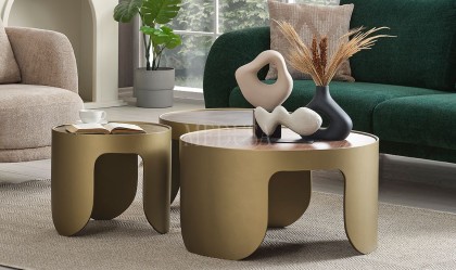 Medusa Home - Melodic Orta Sehpa Seti Medusa Home - Melodic Orta Sehpa Seti