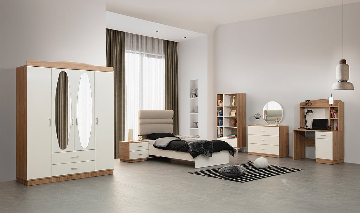 Medusa Home Mobilya - Mercan Genç Odası