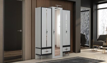 Medusa Home Mobilya - Mercan Portmanto