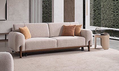 Medusa Home Mobilya - Mercer New Mekanizmalı Üçlü Koltuk