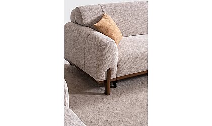 Medusa Home Mobilya - Mercer New Mekanizmalı Üçlü Koltuk