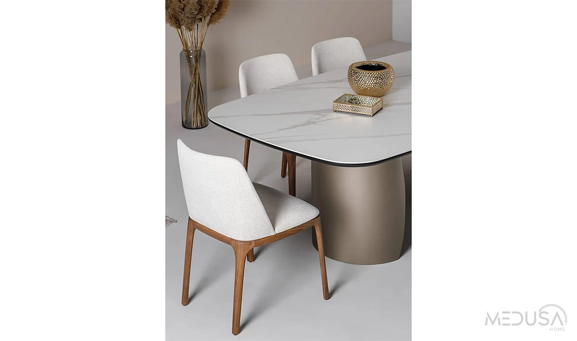 Medusa Home Mobilya - Mercury Seramik Yemek Masası