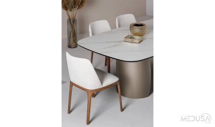 Medusa Home Mobilya - Mercury Seramik Yemek Masası