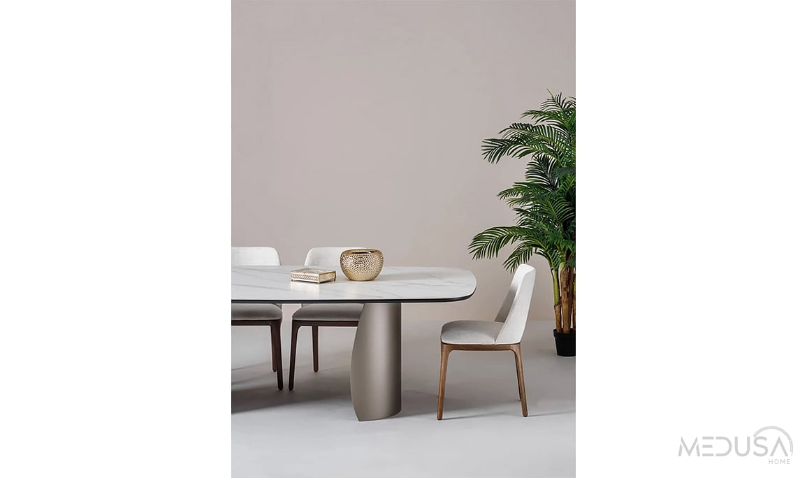 Medusa Home Mobilya - Mercury Seramik Yemek Masası