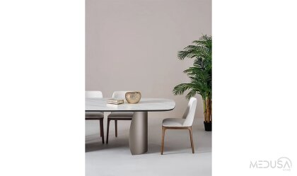 Medusa Home Mobilya - Mercury Seramik Yemek Masası