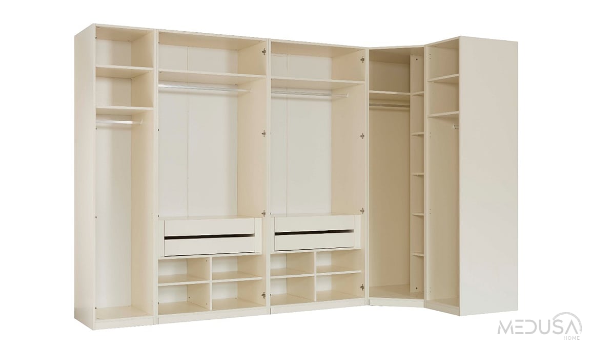Medusa Home Mobilya - Merkür Plus Köşe Gardırop