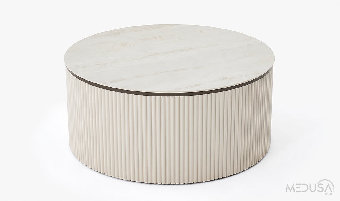 Medusa Home Mobilya - Merlin Silver Orta Sehpa