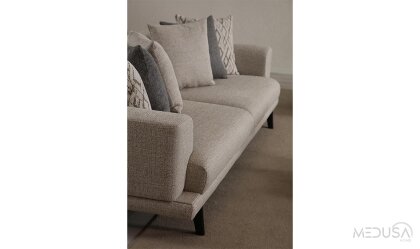 Medusa Home Mobilya - Meva Sehpalı Üçlü Koltuk