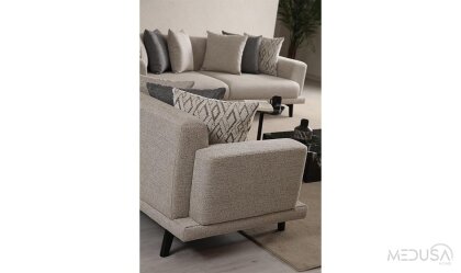 Medusa Home Mobilya - Meva Üçlü Koltuk